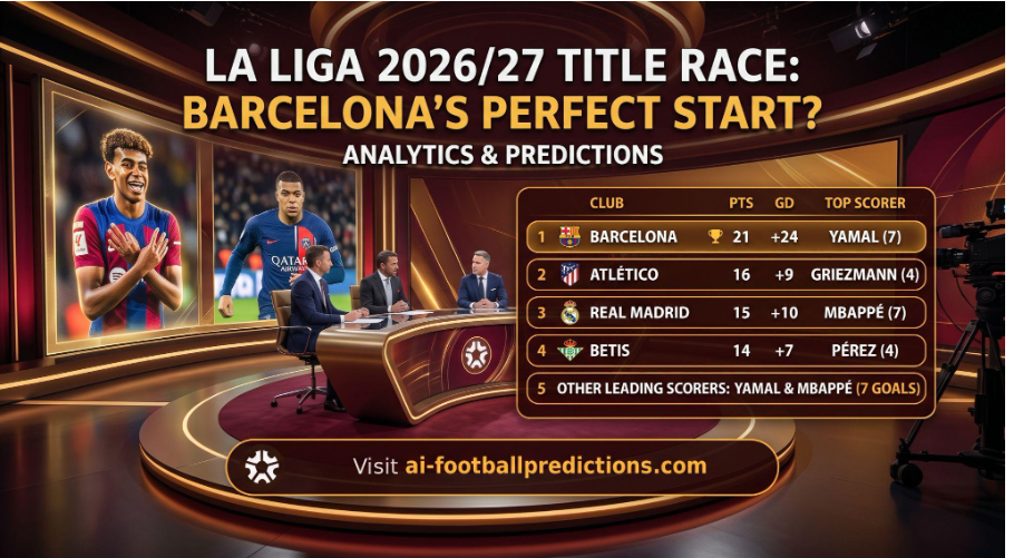La Liga Title Predictions 2026/27: Can Anyone Stop Barcelonas Perfect Start?